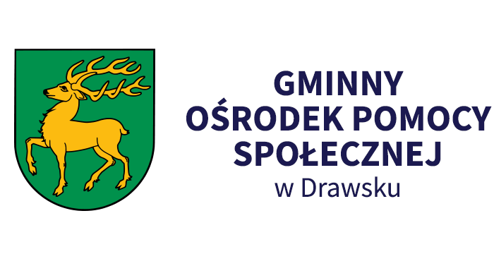 Logo Gminnego Ośrodka Pomocy Społecznej w Drawsku