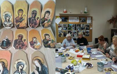 Zdjęcie do Klub Senior + zajęcia decoupage IKONY